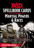 Dungeons and Dragons RPG: Spellbook Cards - Martial Powers & Races - Sweets and Geeks
