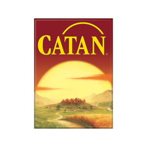 Catan Box Cover Magnet - Sweets and Geeks