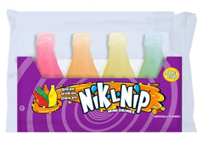 NIK-L-NIP Wax Bottles 4PK - Sweets and Geeks