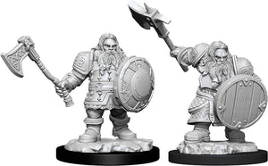Dungeons & Dragons Nolzur`s Marvelous Unpainted Miniatures: W11 Male Dwarf Fighter - Sweets and Geeks