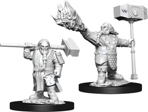 Dungeons & Dragons Nolzur`s Marvelous Unpainted Miniatures: W11 Male Dwarf Cleric - Sweets and Geeks