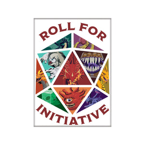 Roll for Initiative Magnet - Sweets and Geeks