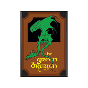 Lord of the Rings The Green Dragon Sign Magnet - Sweets and Geeks