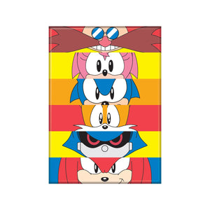 Sonic Amy Rose Tails Knuckles Dr Eggman Magnet - Sweets and Geeks