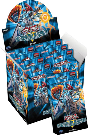 Yu-Gi-Oh! TCG: Mechanized Madness Structure Deck Display (8) - Sweets and Geeks