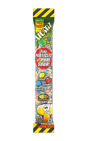TOXIC WASTE ATOMZ - ASSORTED SOUR CHEWY CANDY - Sweets and Geeks