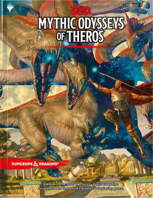 Dungeons and Dragons RPG: Mythic Odysseys of Theros Hard Cover - Sweets and Geeks