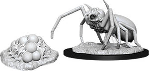 Dungeons & Dragons Nolzur`s Marvelous Unpainted Miniatures: W12 Giant Spider & Egg Clutch - Sweets and Geeks
