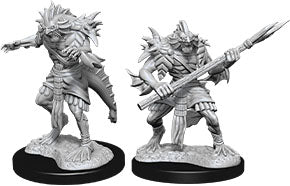 Dungeons & Dragons Nolzur`s Marvelous Unpainted Miniatures: W12 Sahuagin - Sweets and Geeks