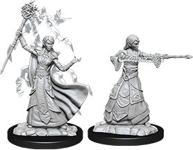 Dungeons & Dragons Nolzur`s Marvelous Unpainted Miniatures: W12 Female Elf Wizard - Sweets and Geeks