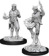 Dungeons & Dragons Nolzur`s Marvelous Unpainted Miniatures: W12 Male Tiefling Sorcerer - Sweets and Geeks