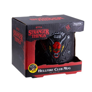 Stranger Things Hellfire Club Demon Embossed 13 oz. Mug - Sweets and Geeks