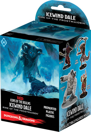 Dungeons & Dragons Fantasy Miniatures: Icons of the Realms Set 17 Icewind Dale: Rime of the Frostmaiden Booster Pack - Sweets and Geeks