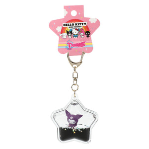 Hello Kitty and Friends Tsunameez Water Keychain - Kuromi - Sweets and Geeks