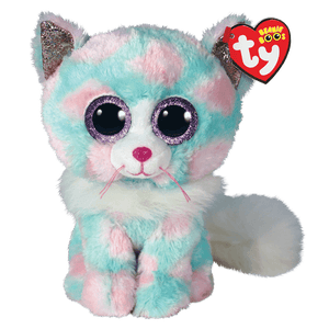 TY Beanie Boo - Opal the Pastel Cat 6" - Sweets and Geeks