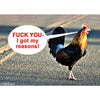 Chicken Crossing Road Magnet - Sweets and Geeks