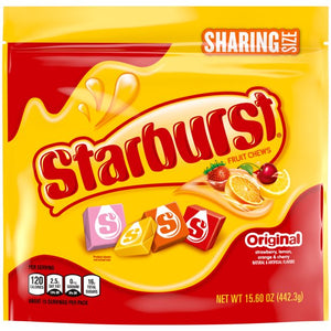 Starburst Sharing Size 15.60oz Bag - Sweets and Geeks