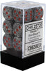 Speckled 16mm D6 Dice Block (12 Dice) - Sweets and Geeks
