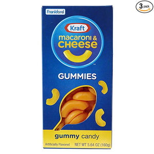 Kraft Macaroni & Cheese Gummies 5oz - Sweets and Geeks