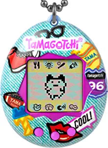 Original Tamagotchi Gen 2 Bandai- Denim Patches - Sweets and Geeks