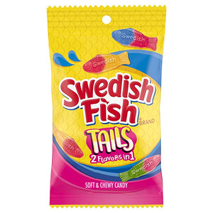 Swedish Fish Big Tails Peg Bag 8oz - Sweets and Geeks