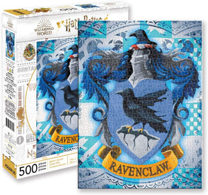 Harry Potter Puzzle Ravenclaw Crest (500 Piece Jigsaw Puzzle) - Sweets and Geeks