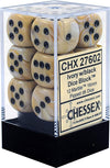 Marble 16mm D6 Dice Block (12 Dice) - Sweets and Geeks