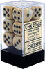 Marble 16mm D6 Dice Block (12 Dice) - Sweets and Geeks