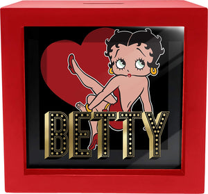 Betty Boop Shadowbox Bank - Sweets and Geeks