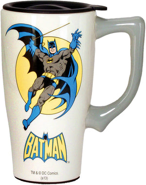 Batman Ceramic Travel Mug - Sweets and Geeks