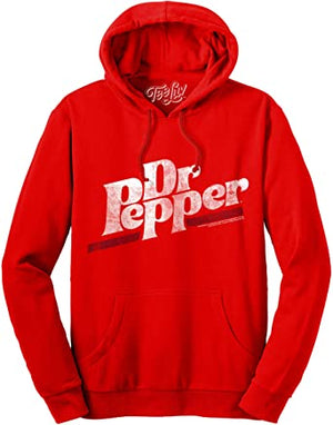 Dr. Pepper Red Logo Hoodie - Sweets and Geeks