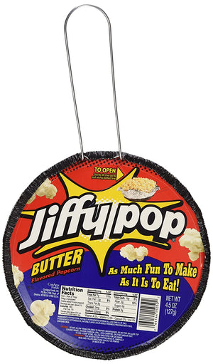 Conagra Jiffy Pop Butter Popcorn - Sweets and Geeks