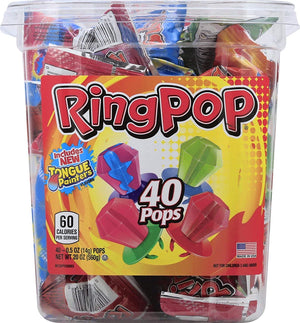 Ring Pop 40 Count Tub - Sweets and Geeks