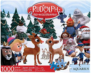 Rudolph the Red-Nosed Reindeer 1,000pc Puzzle - Sweets and Geeks