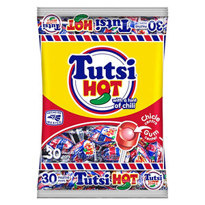 Tutsi Hot Pops Mexican Lollipops 4oz Bag - Sweets and Geeks
