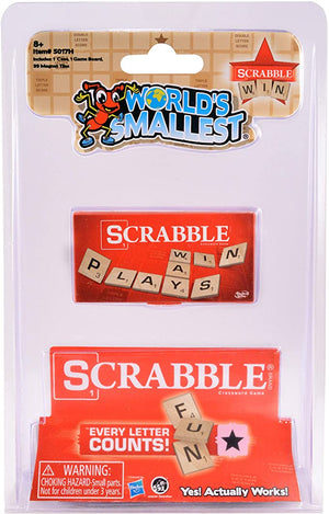 World's Smallest Scrabble - Sweets and Geeks