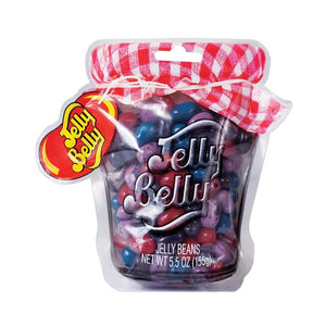 Jelly Belly Berry Mix Mason Jar Bag - 5.5 oz - Sweets and Geeks