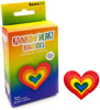 Rainbow Heart Bandages - Sweets and Geeks