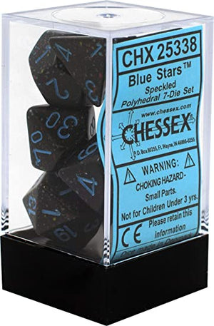 Speckled Polyhedral Dice Block (7 Dice) - Sweets and Geeks