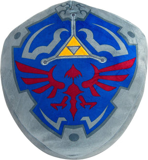 Club Mocchi Mocchi The Legend of Zelda Hylian Shield Mega 15-Inch Plush - Sweets and Geeks