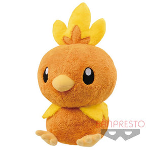 Banpresto 82116 Pokemon Fluffy Torchic Mecha Large Plush, 15.7" - Sweets and Geeks