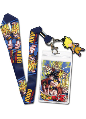 Dragon Ball Z - Super Saiyan Son Goku Cell Phone Lanyard - Sweets and Geeks