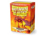 Dragon Shield Matte Sleeves 100ct - Orange - Sweets and Geeks
