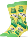 Big Dill Cotton Crew Funny Socks - Sweets and Geeks