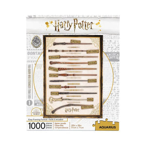 Harry Potter - Wands 1000 Piece Jigsaw Puzzle - Sweets and Geeks