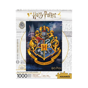 Harry Potter - Hogwarts Logo 1000 Piece Jigsaw Puzzle - Sweets and Geeks