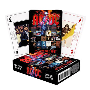 AC/DC - In Rock We Trust Playing Cards - Sweets and Geeks