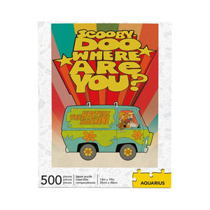 Scooby Doo Where Are You? 500 Piece Jigsaw Puzzle - Sweets and Geeks