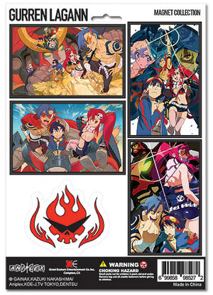 Gurren Lagann - Magnet Collection - Sweets and Geeks