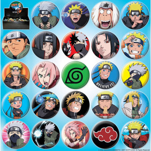 Naruto Shippuden Button Assortment - Sweets and Geeks
